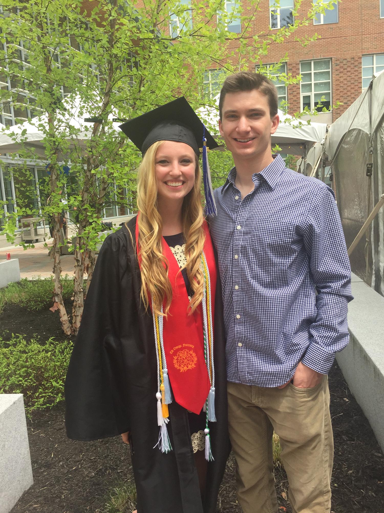 The first of FOUR graduations!