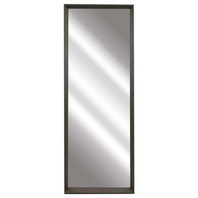 54-Inch x 18-Inch Rectangular Leaner Mirror in Brown
