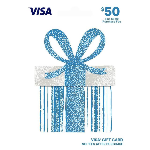 Visa Wedding Gift Card - $50 + $5 Fee