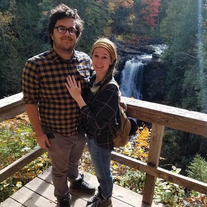 You'd think Devon would have suspected that something was afoot when Joe got dressed for a hike in his nice flannel and jeans, but luckily, she was completely surprised when he proposed!