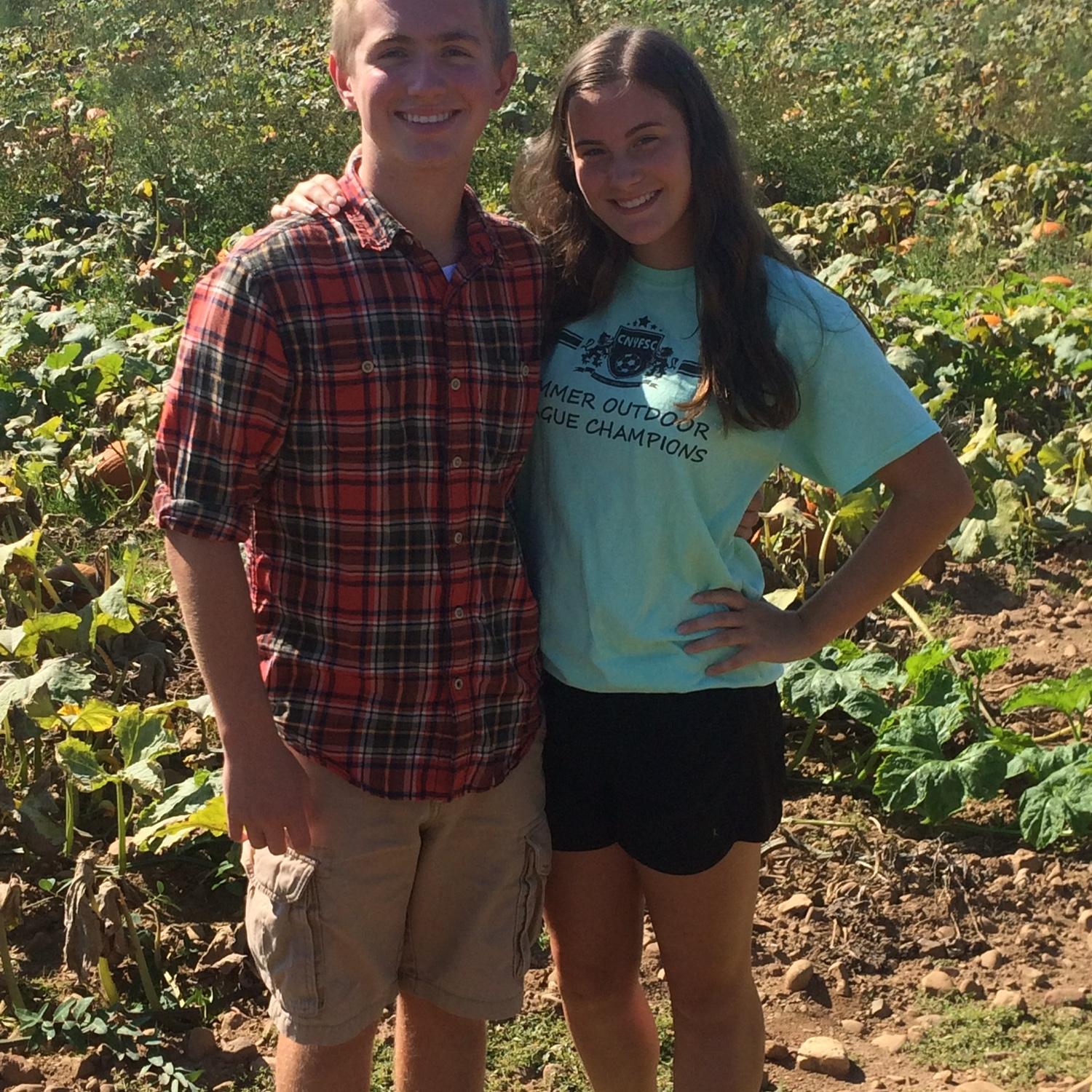 Pumpkin picking - September 2016