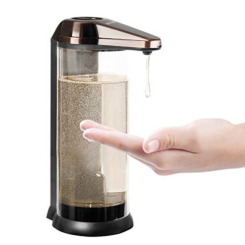 Secura 17oz / 500ml Premium Touchless Battery Operated Electric Automatic Soap Dispenser w/Adjustable Soap Dispensing Volume Control Dial (Antique Copper)