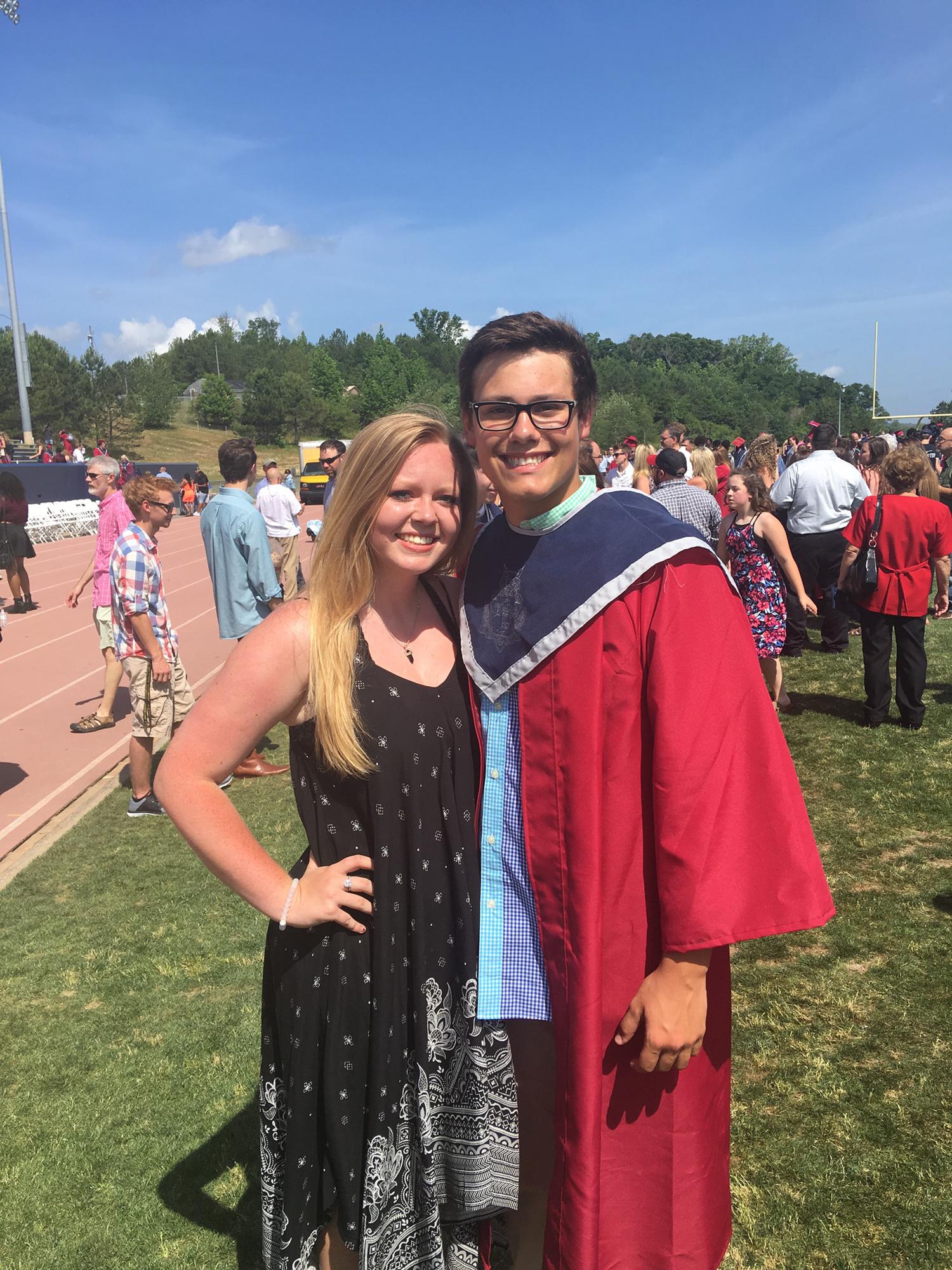 2017 / Cole’s high school graduation