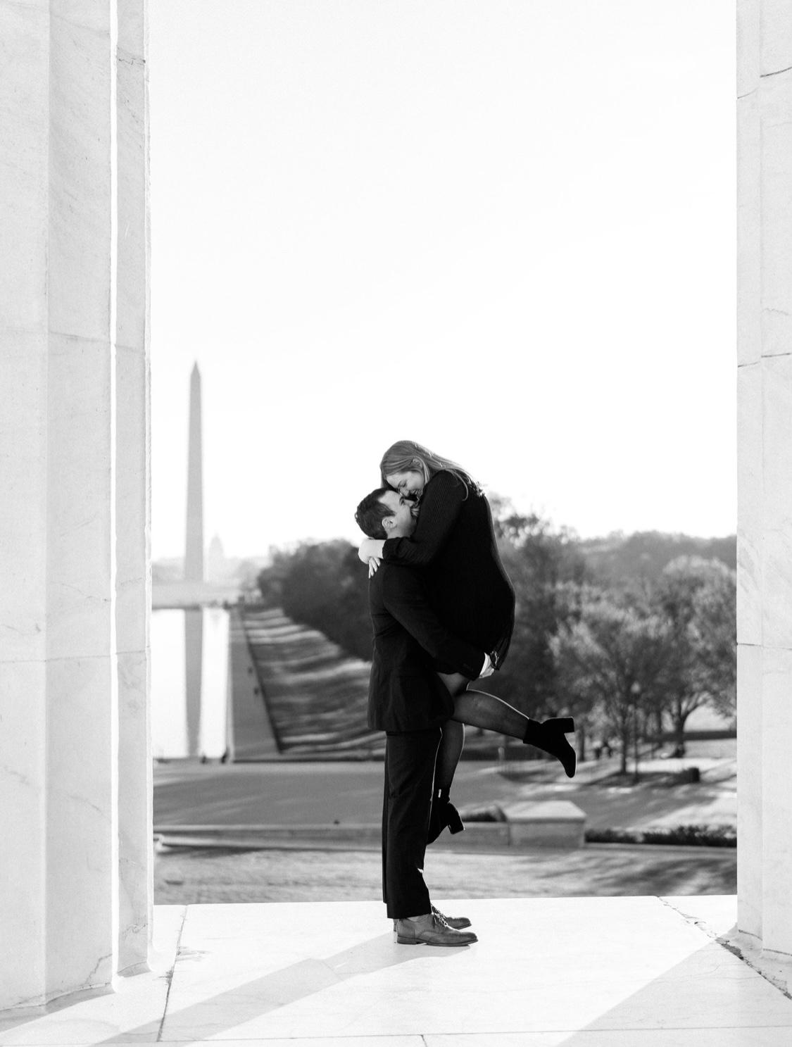 November 2021. Engagement Session in Washington, DC