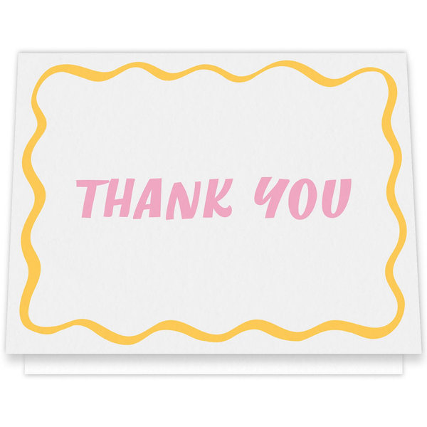 Key West Landscape | Purple | Zola Thank You Cards