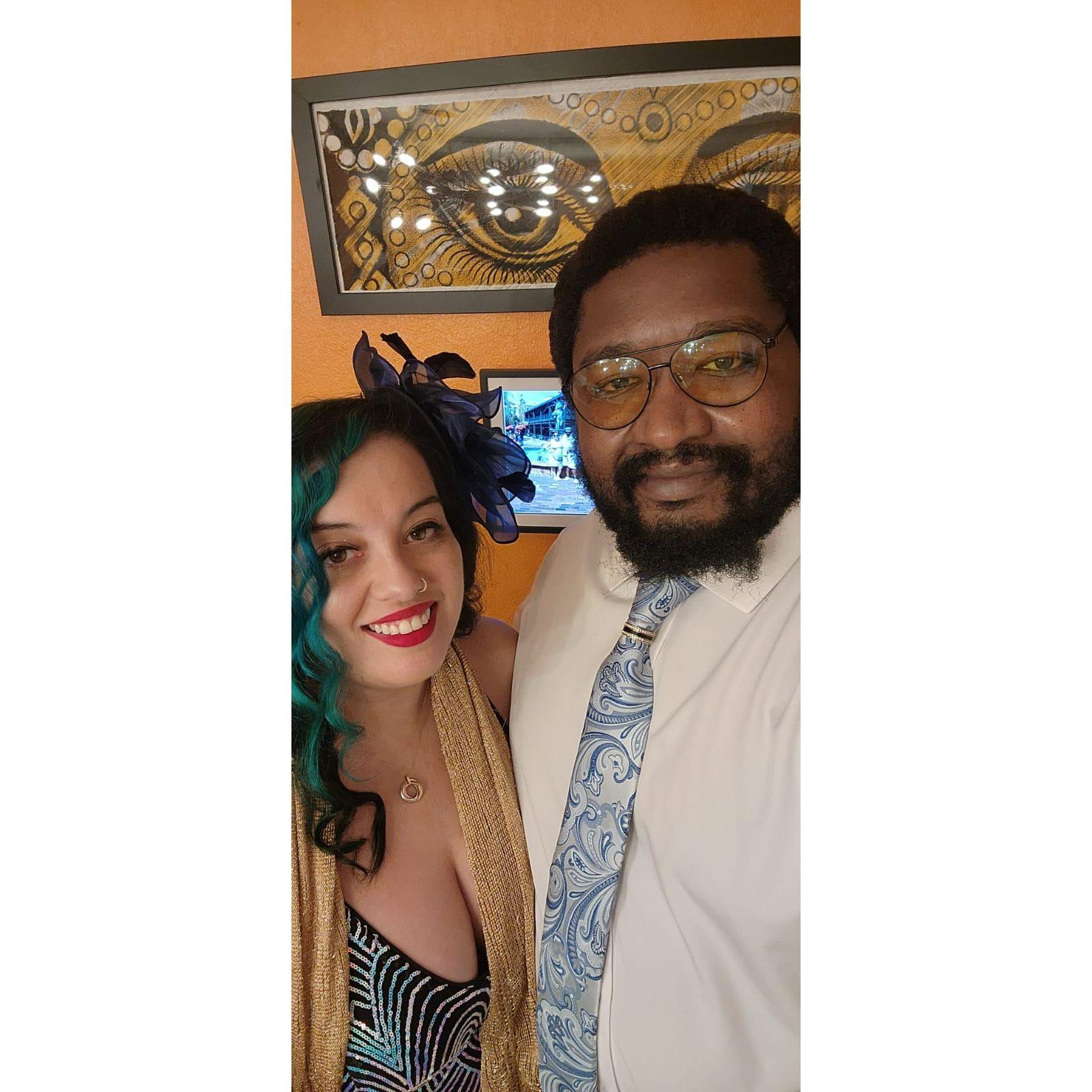 Before a Christmas Party