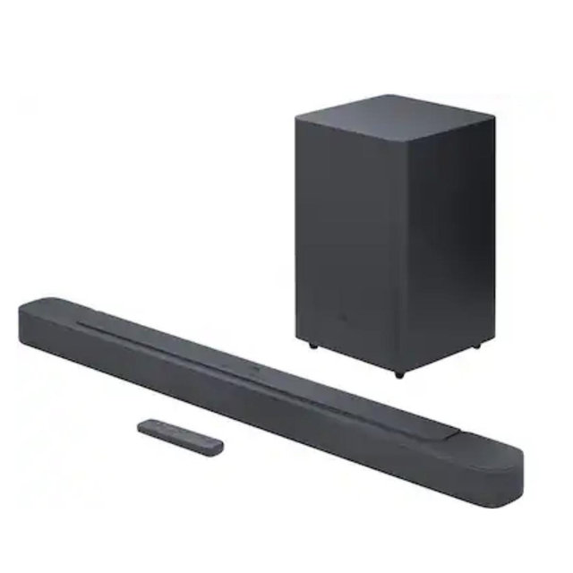 JBL - 2.1 Channel Soundbar with Wireless Subwoofer - Black
