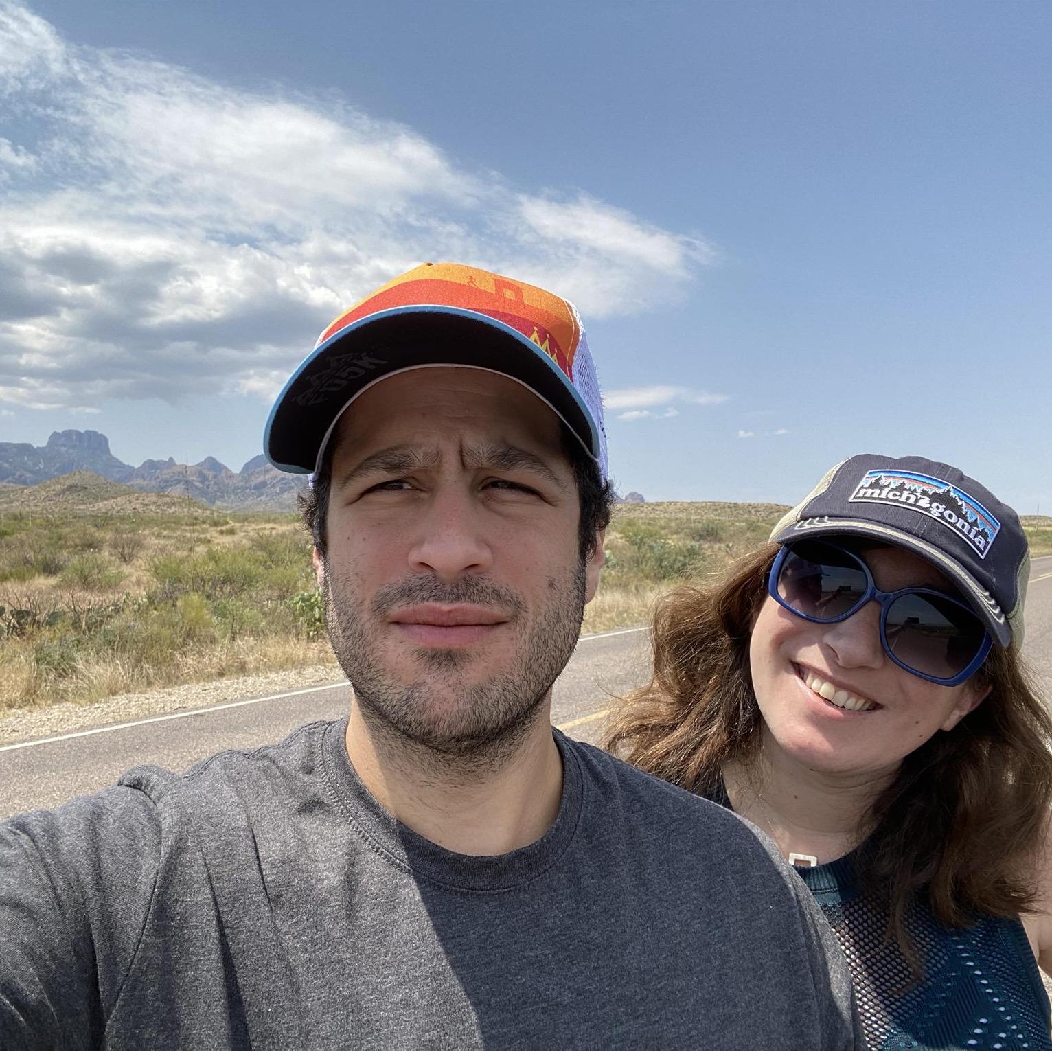 Hanging out in Big Bend National Park (West Texas) in August 2020.