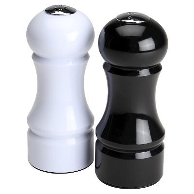 Olde Thompson Victoria Shaker Set - Black and White