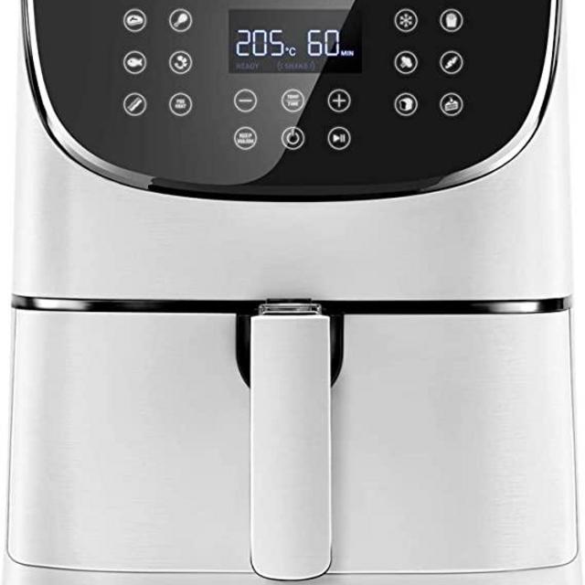 COSORI Air Fryer with 100 Recipes Cookbook,1700W Max XL 5.5 L Digital Touchscreen Air Fryers Oven with 11 Presets, Oil Free Hot Cooker, Nonstick Basket, BPA&PFOA Free, White
