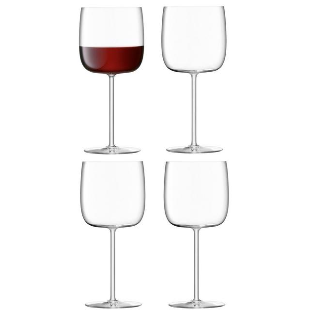 LSA International Borough Red Wine Glasses, Set of 4