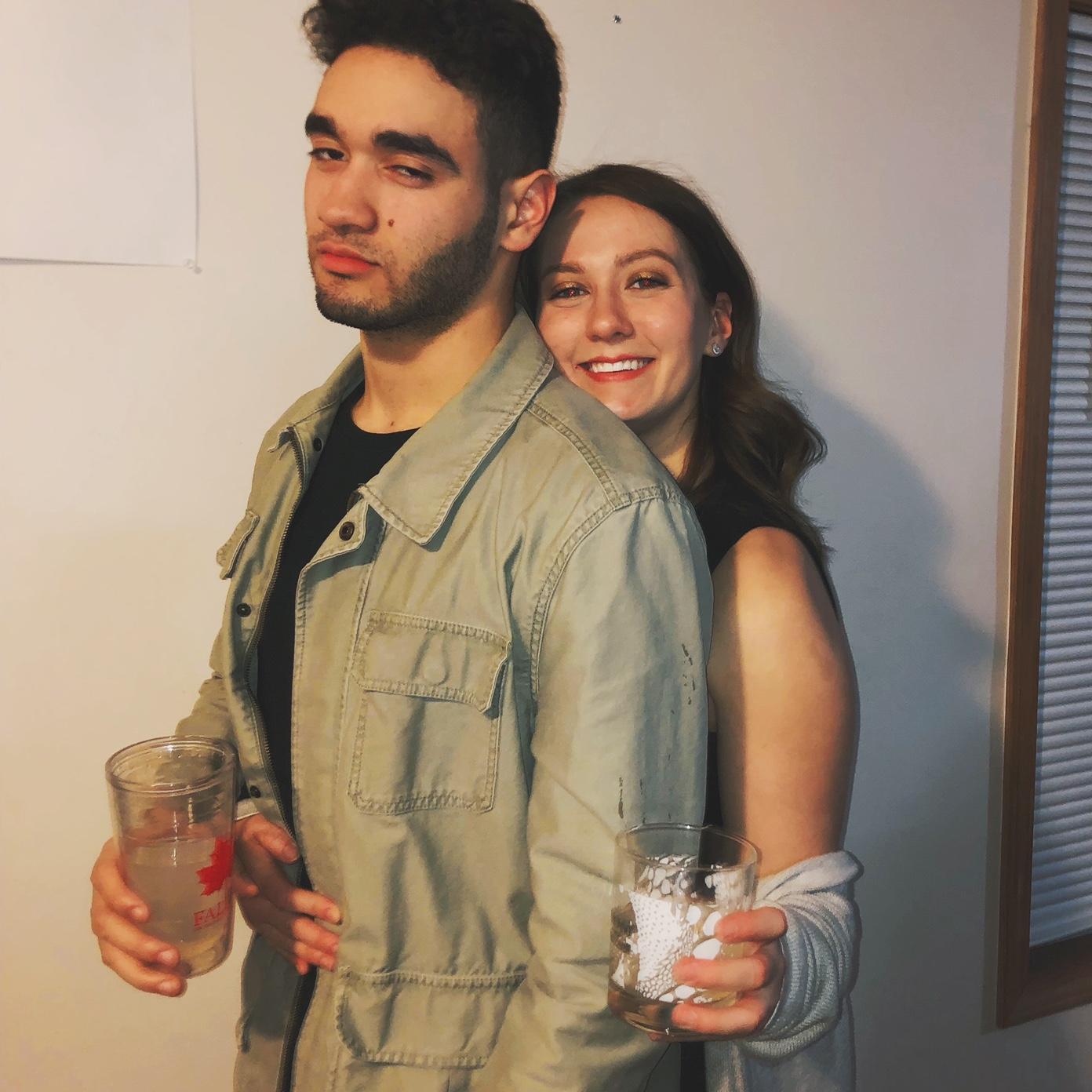 Our first picture together (ever)