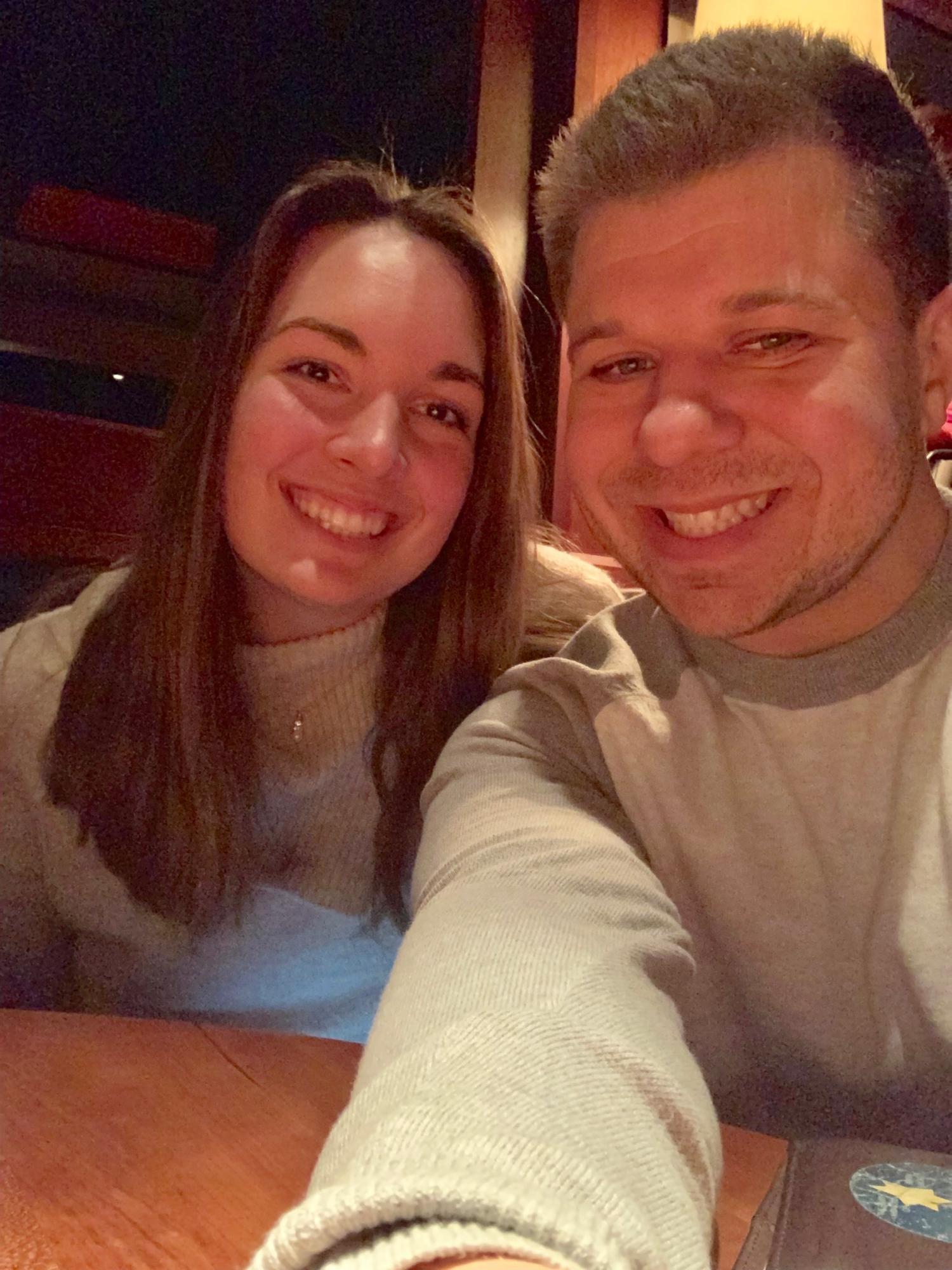 1/26/19 was our first date. Javi took me to Bandera on the Magnificent Mile in Chicago. Romantic low lighting, jazz playing, candles burning, snow falling, and sparks flying!