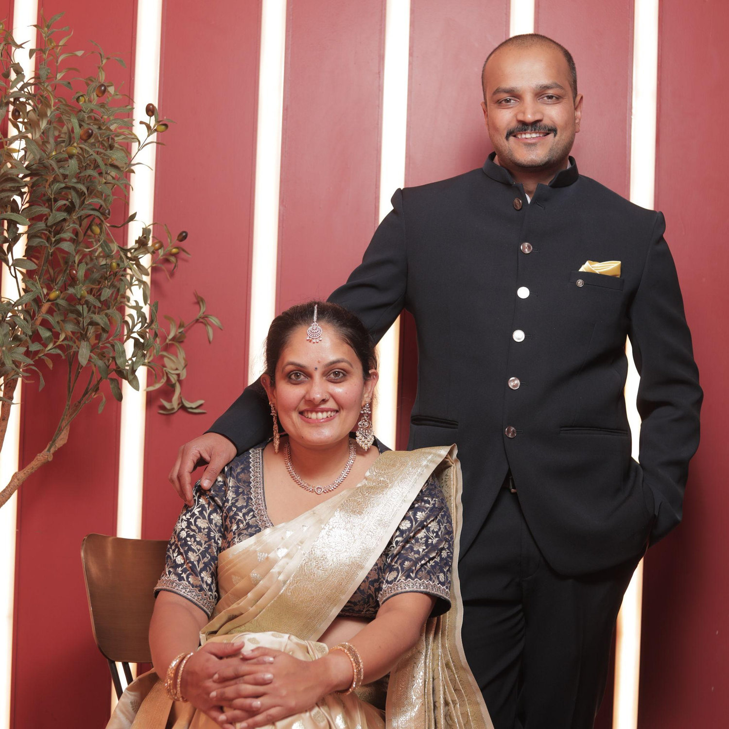 Taken on our engagement party. It was a special evening filled with lots of love, laughter and lots of dancing.