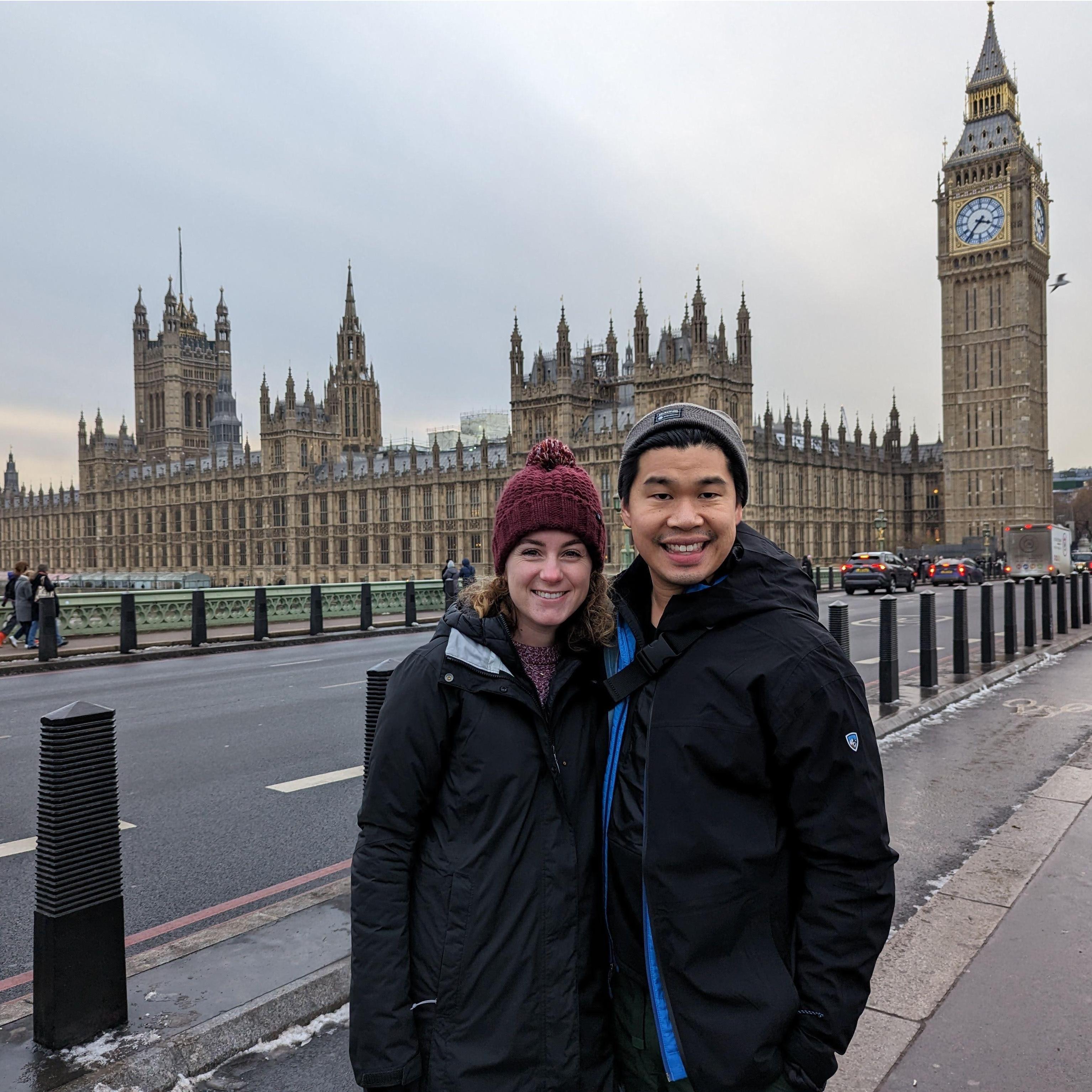 We took a trip to London and Edinburgh in Dec 2022