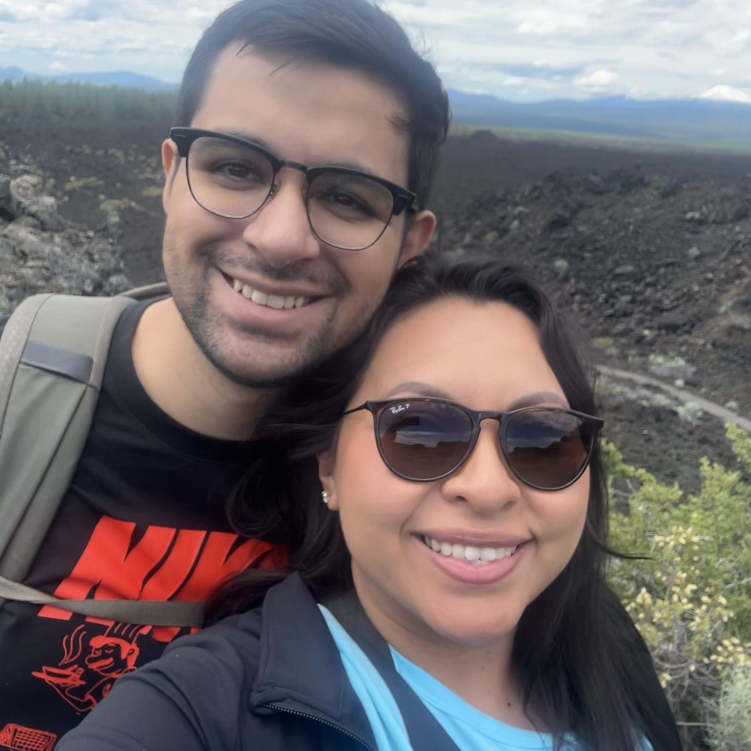 Bend trip to celebrate our engagement!