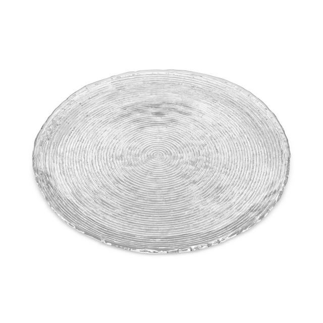 Noritake Hammock 14.5" Round Glass Platter, Created for Macy's