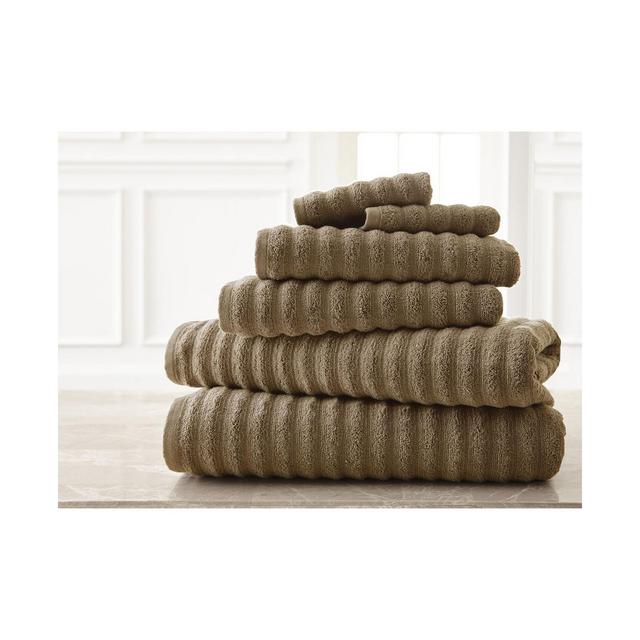 Modern Threads Wavy Luxury Spa Collection 6-Pc. Quick Dry Towel Set