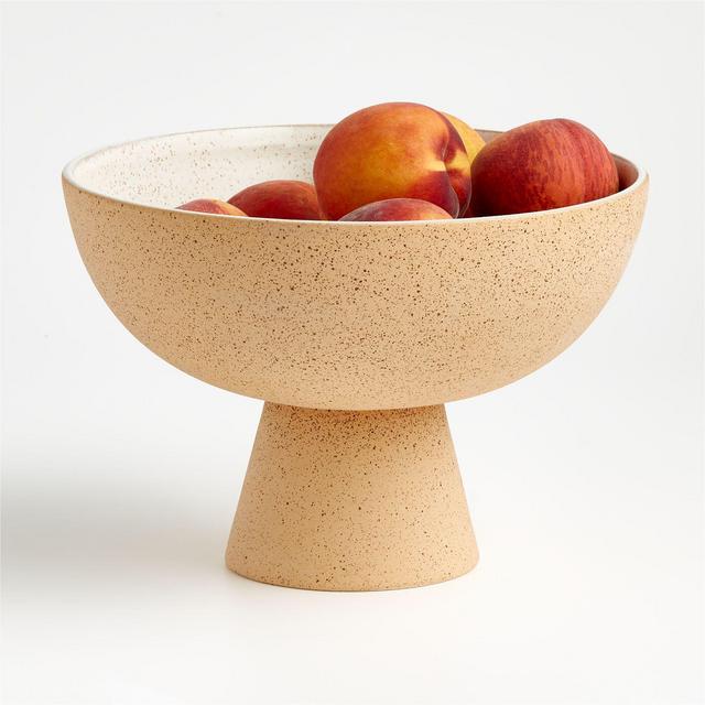 Dune Large Stone Pedestal Bowl