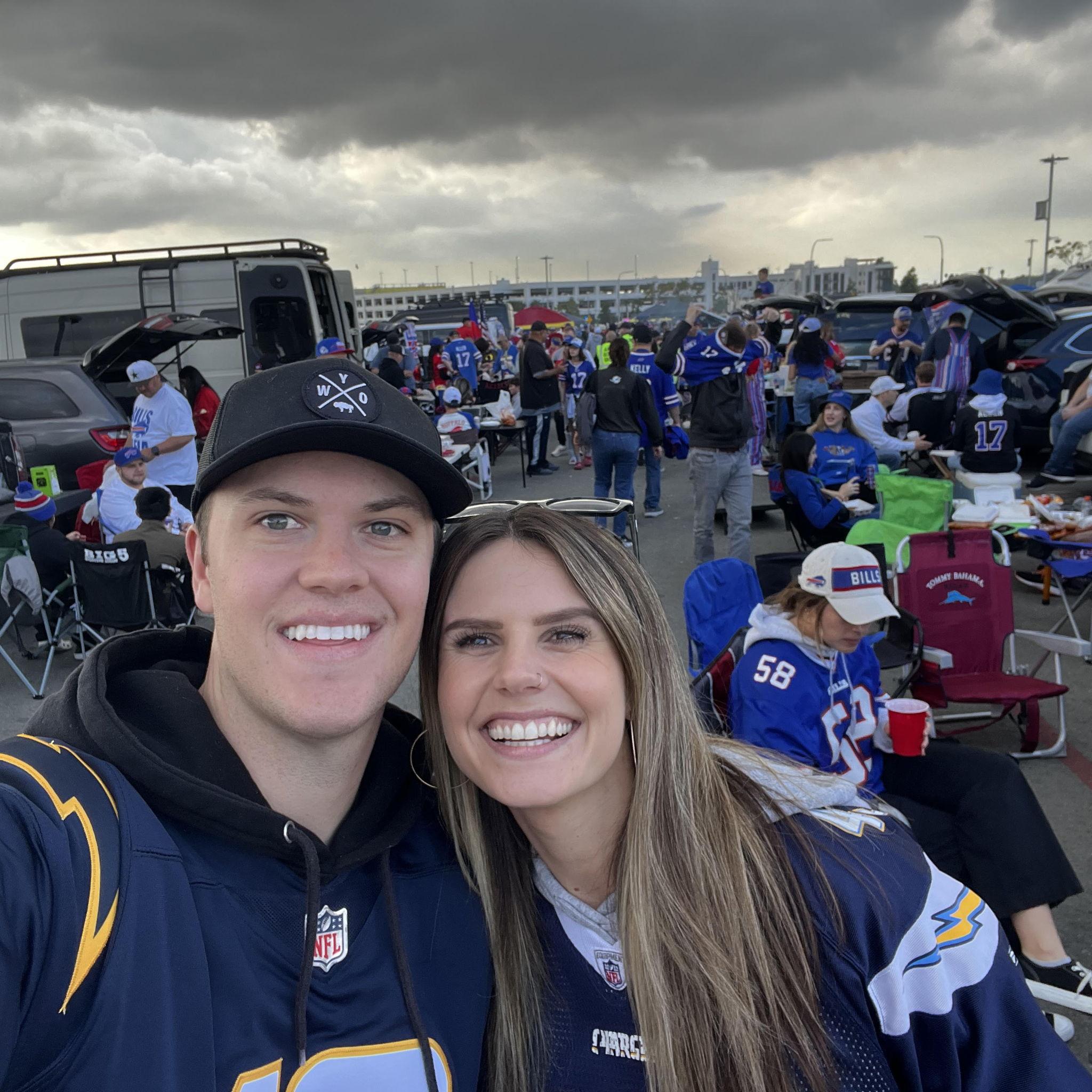 Chargers Game | 2023 - first NFL game together!