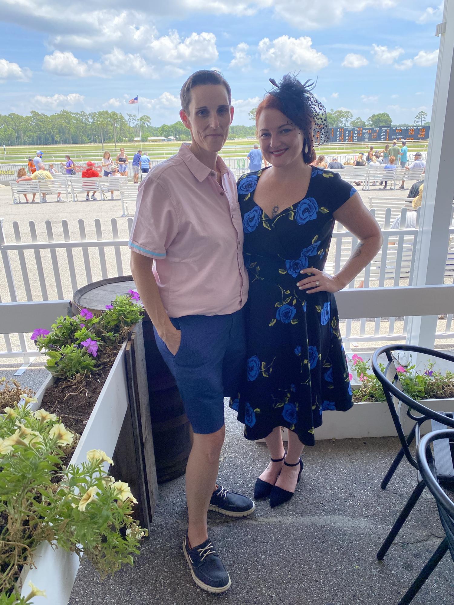 Derby day! We actually won some cash and had sooooo much fun this day! 🐎