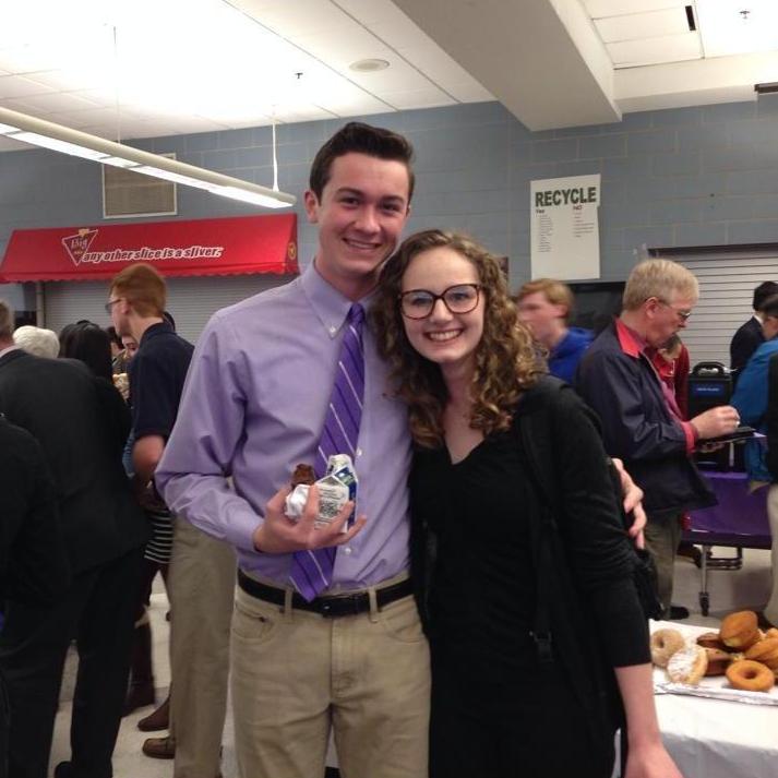 National honor society induction at BLS. (2014)