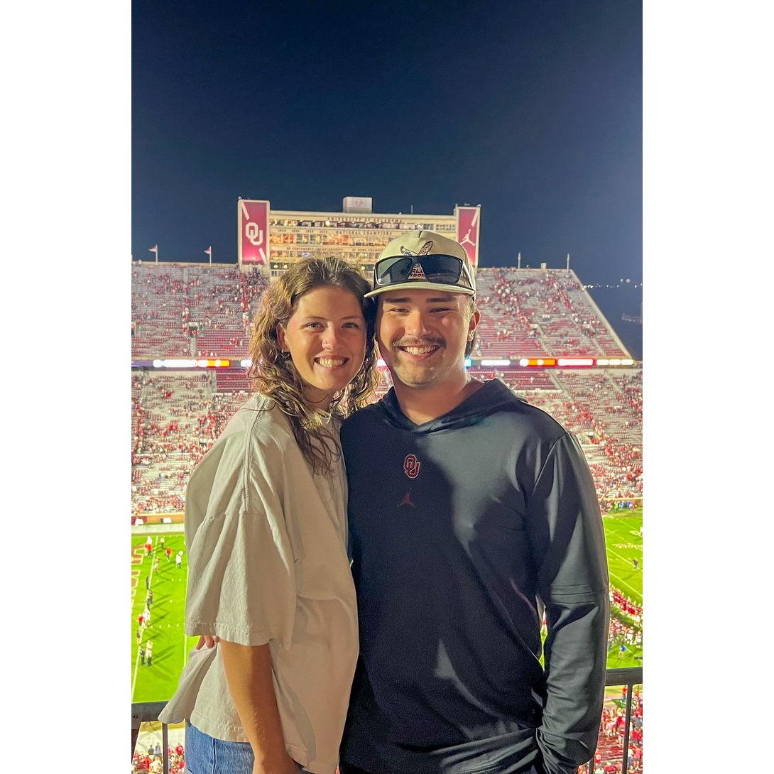 september 7, 2024 -- ou football!