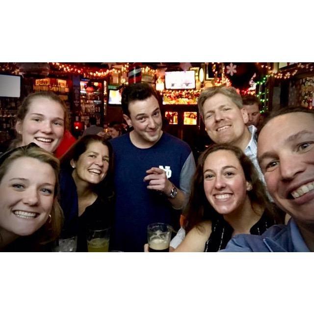 Thanksgiving 2019 with Uncle Chris, Aunt Kathy, Walker, Abi, and Caroline
