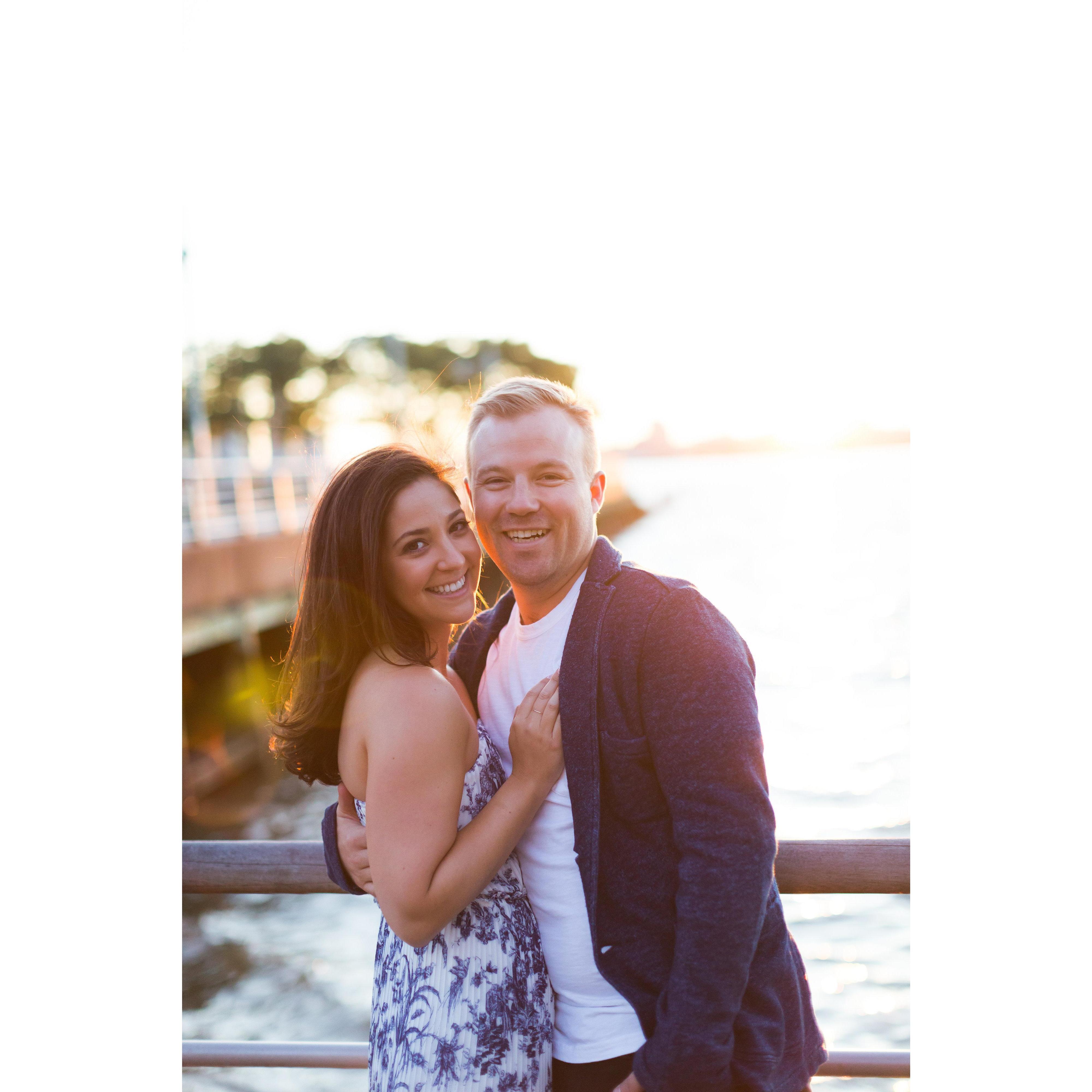 Magic Hour on the Pier