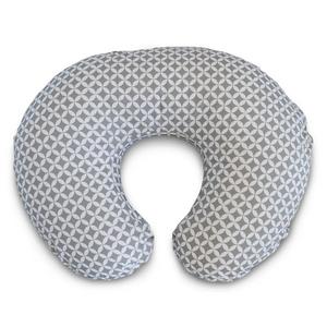 Boppy Nursing Pillow and Positioner, Gray/White