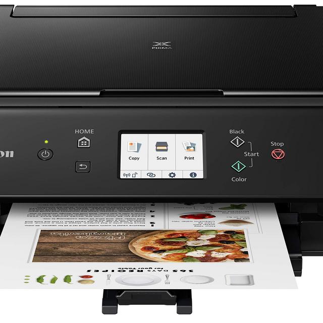 Canon 2986C002 PIXMA TS6220 Wireless All in One Photo Printer with Copier, Scanner and Mobile Printing, Black
