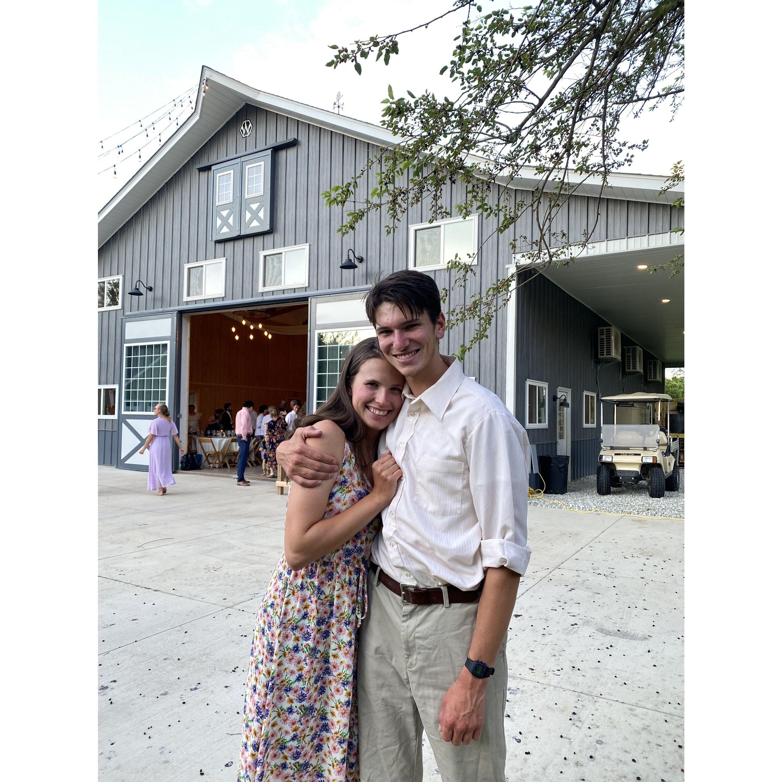 Just a cute picture at a friends wedding