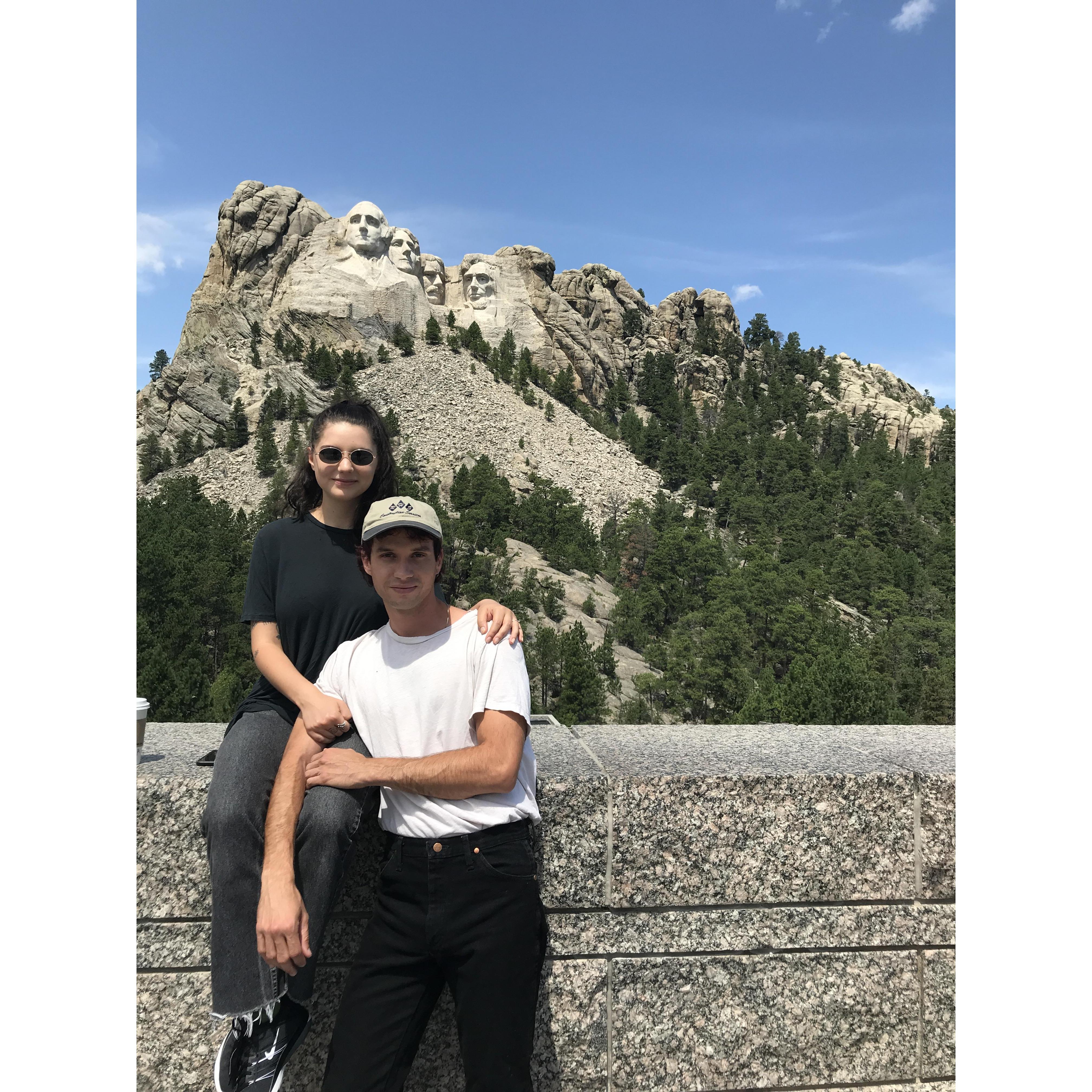 Road trip to Seattle! Mount Rushmore