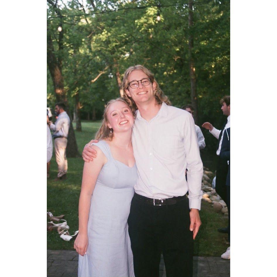 Film from Makenna Berry at Josie & Kurt's wedding in May 2024