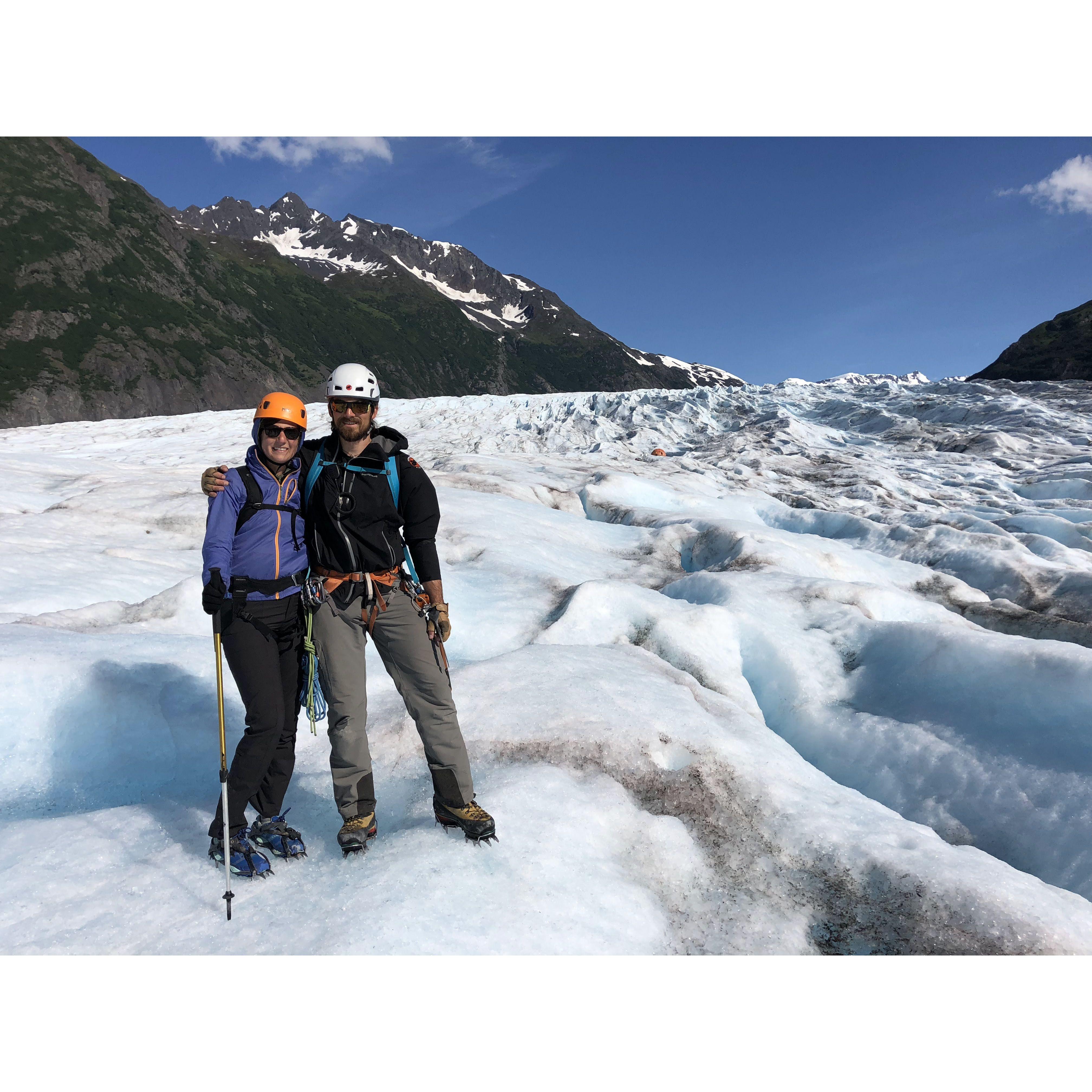 Visiting Jordan while he worked in Alaska!