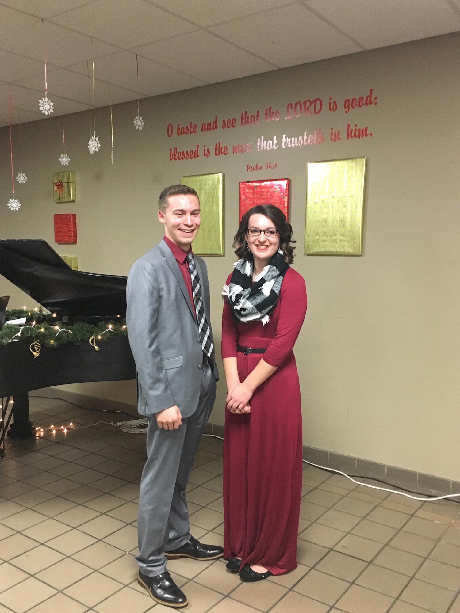 Our first date. NEBC Christmas Banquet December 1, 2018.