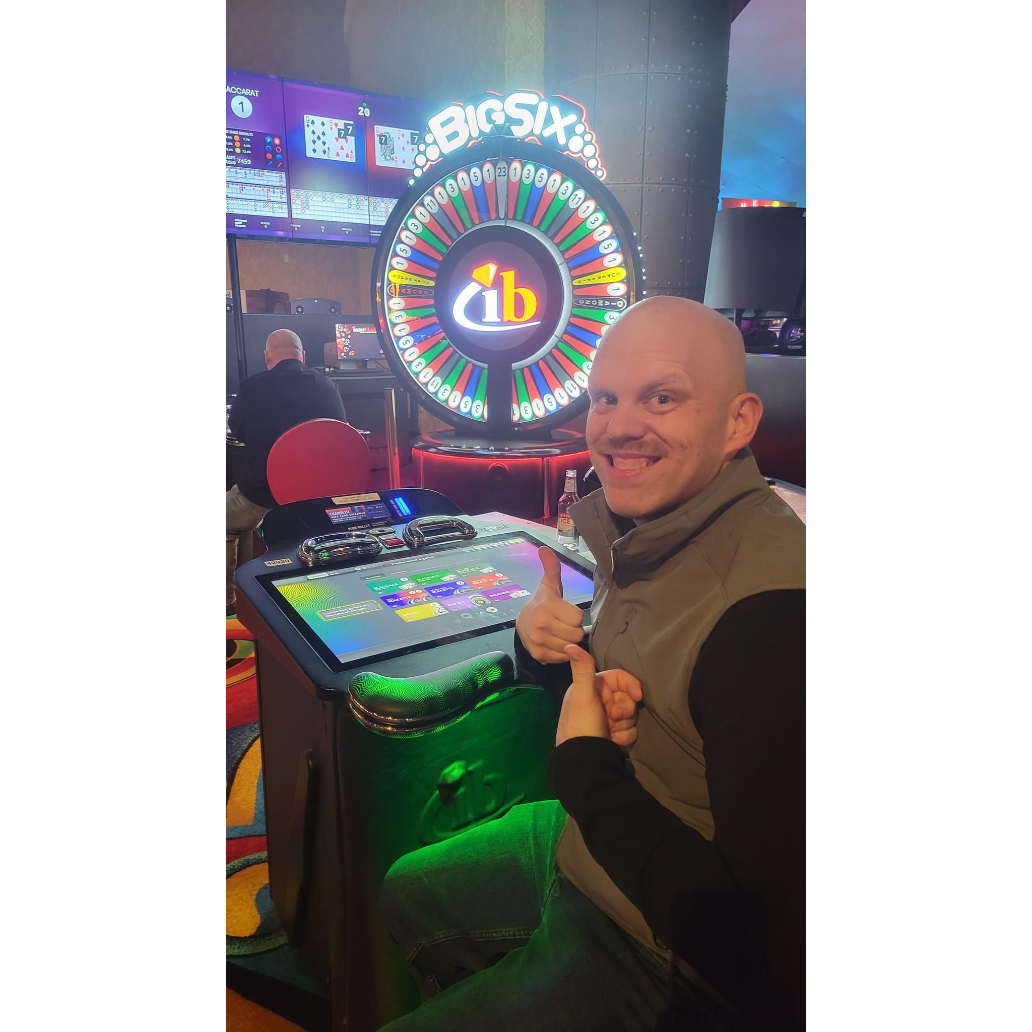 A bit of gambling never hurt...
