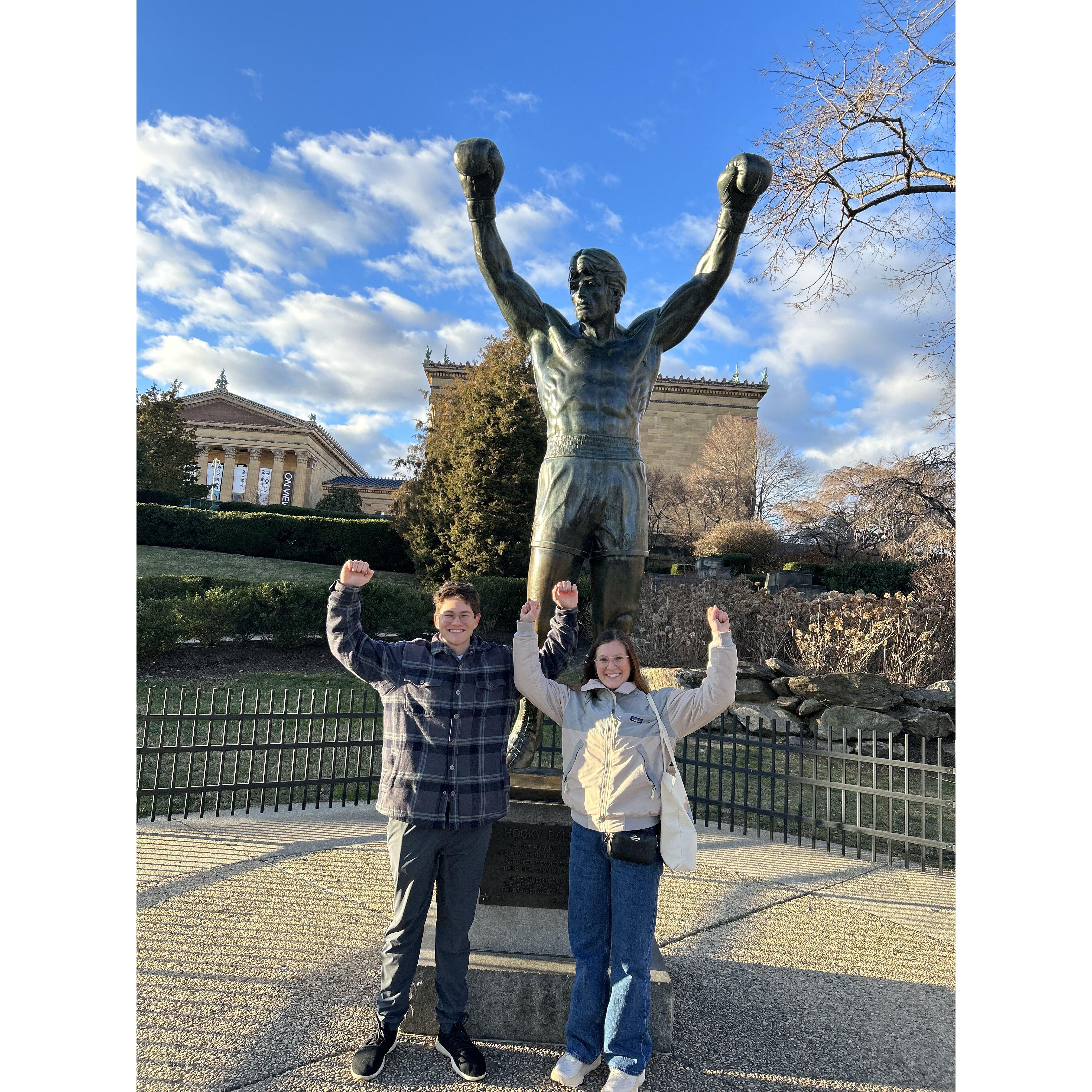 Our first trip to Philadelphia, PA.