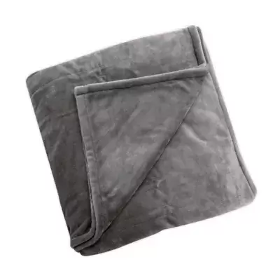 Brookstone® n-a-p® Plush Heated Full Blanket in Taupe