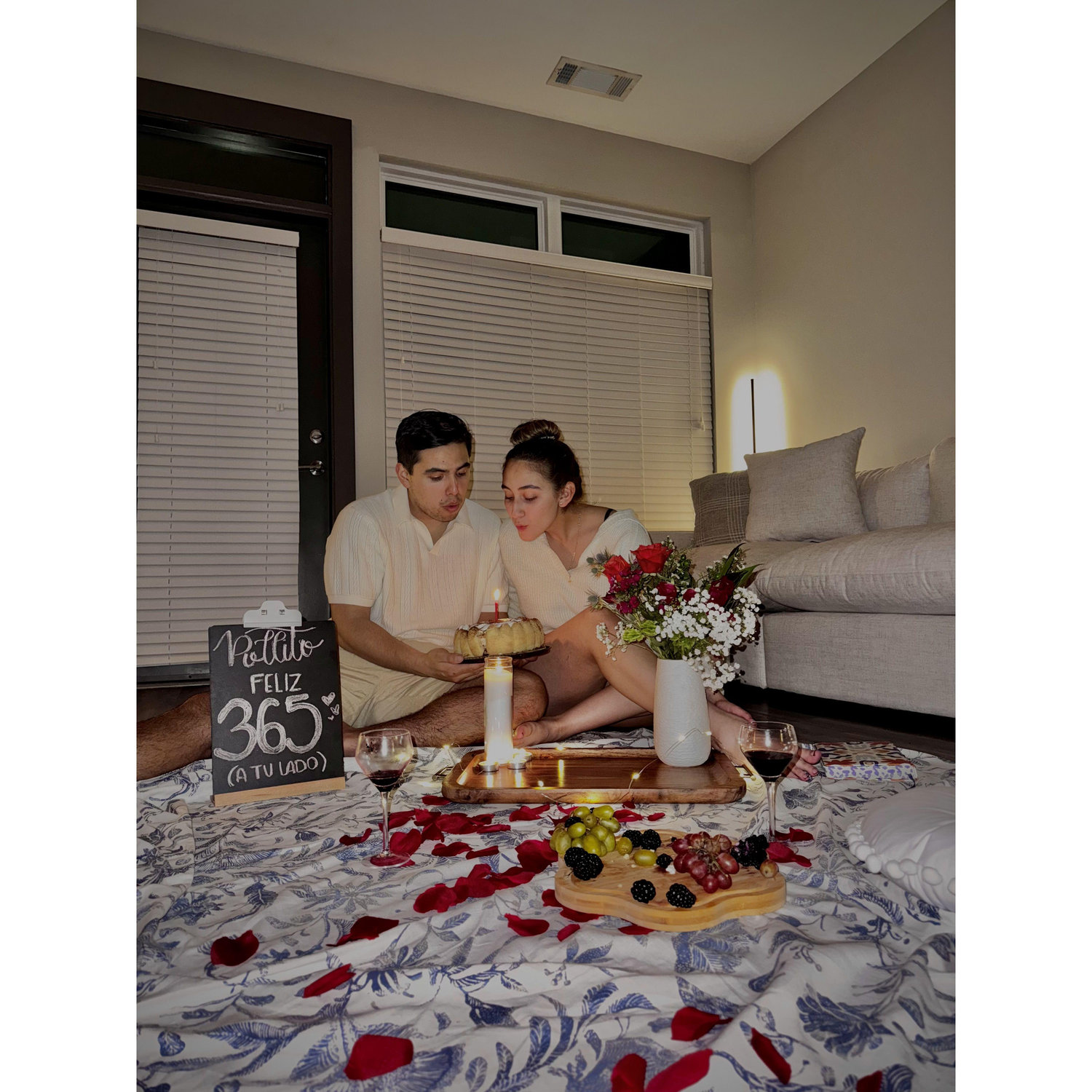 Nuestro primer año como novios