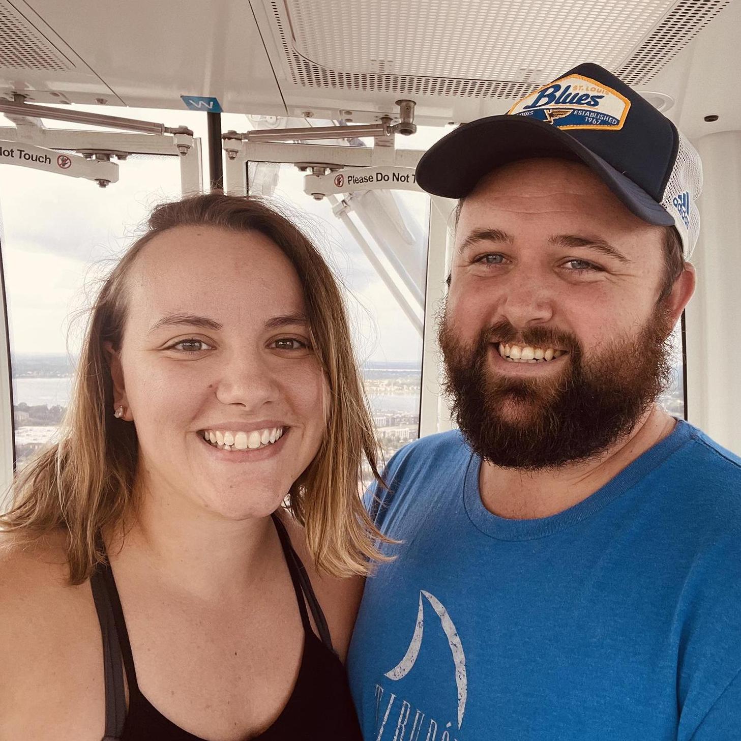 The ferris wheel we got engaged on in Orlando, FL - 2021
