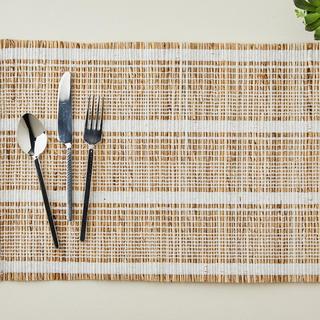 Banana Leaf Woven Placemat, Set of 6