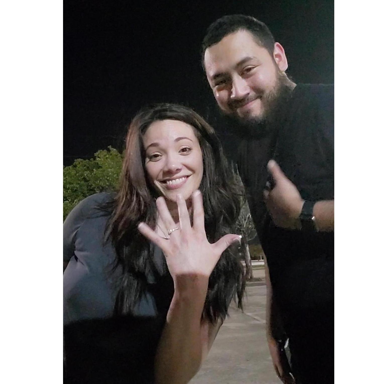 He put a ring on it yall!