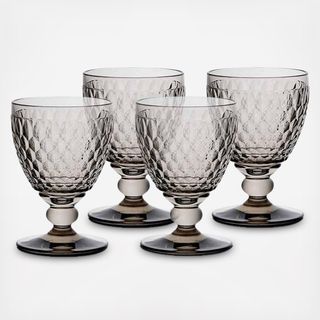 Boston Red Wine Glass, Set of 4