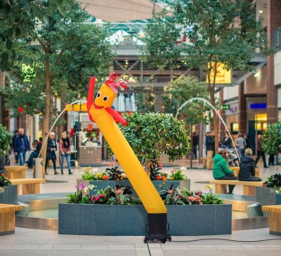 Wacky Waving Inflatable Tube Arm Man with Blower