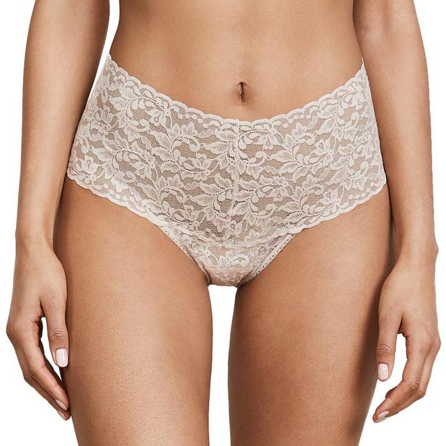 Hanky Panky, Signature Lace Retro Thong (Chai)