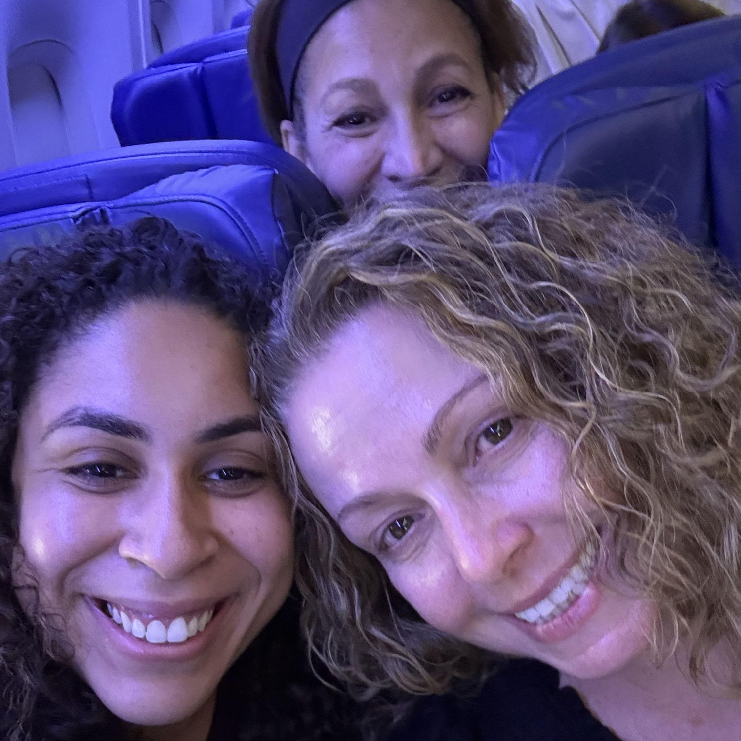Only true love could get Gabriela on a plane!