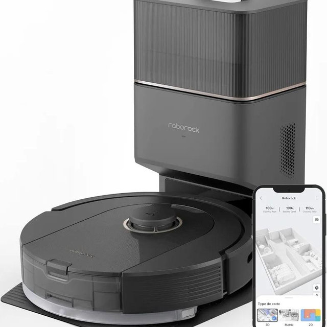 Roborock Q10 S5+ Robot Vacuum and Mop with Auto-Empty Dock