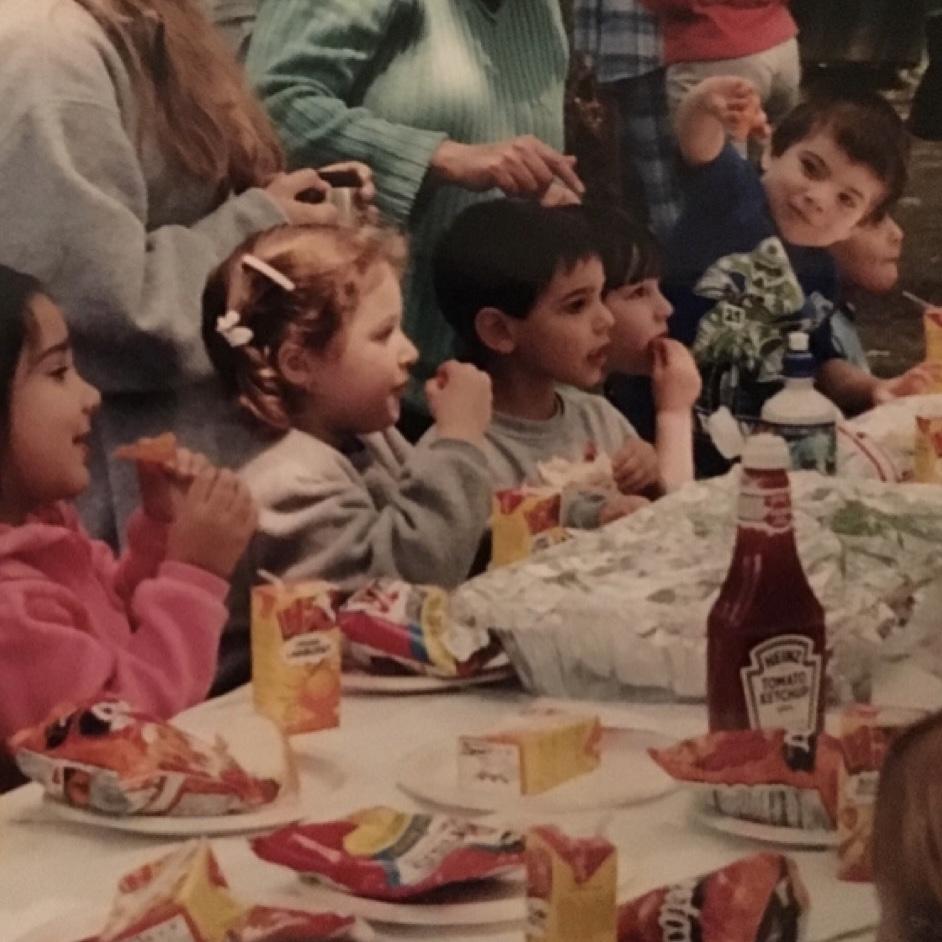 The year 2000. Our first meal together…who knew!