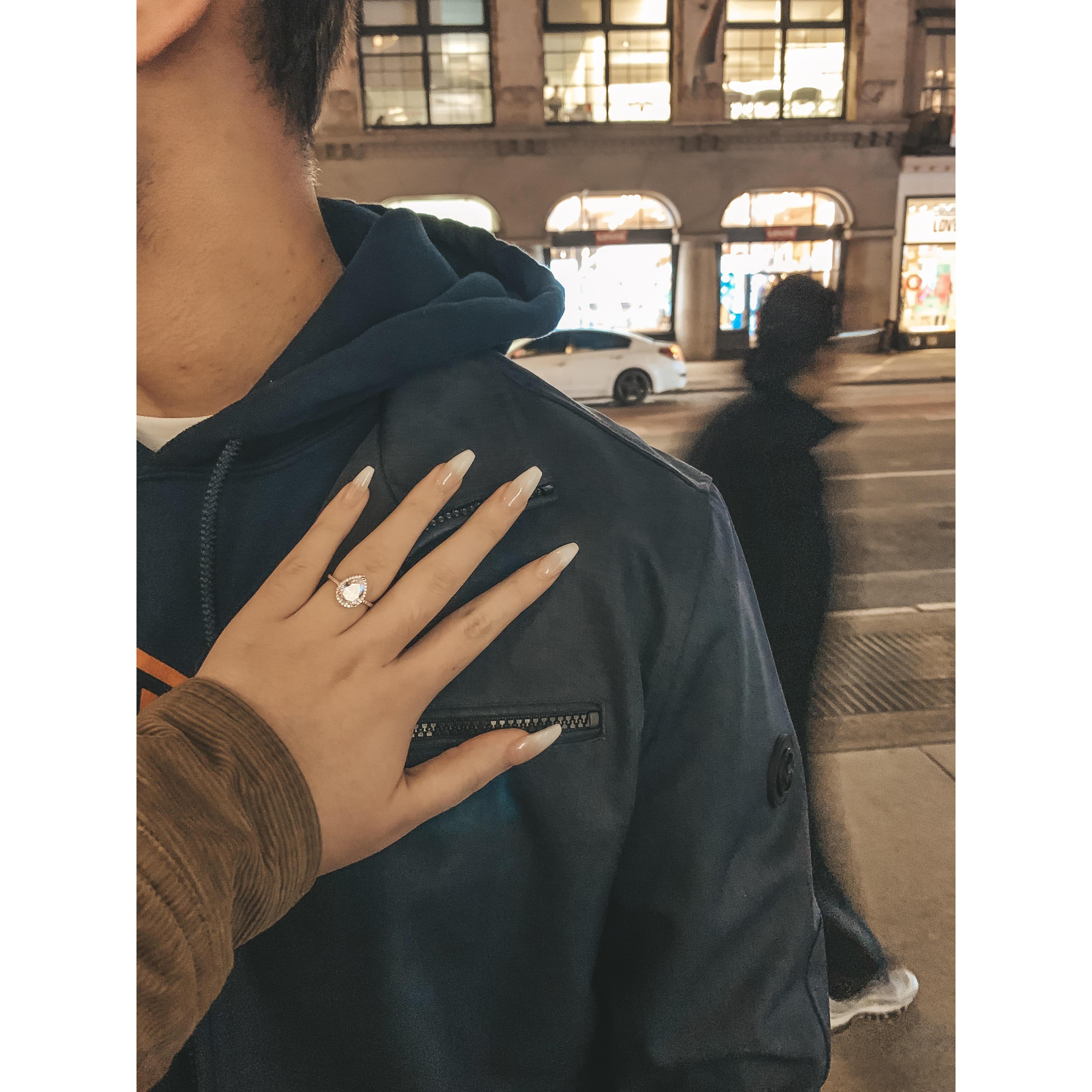 Promising to make me his wife one day December 2019 in NYC
